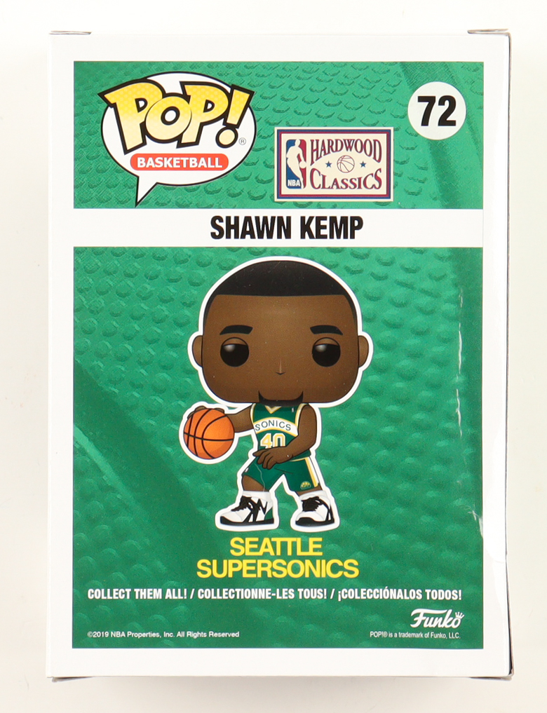 Shawn Kemp Signed SuperSonics #72 Funko Pop! Vinyl Figure (Beckett) at PristineAuction.com Shawn Kemp Signed SuperSonics #72 Funko Pop! Vinyl Figure (Beckett) at PristineAuction.com
