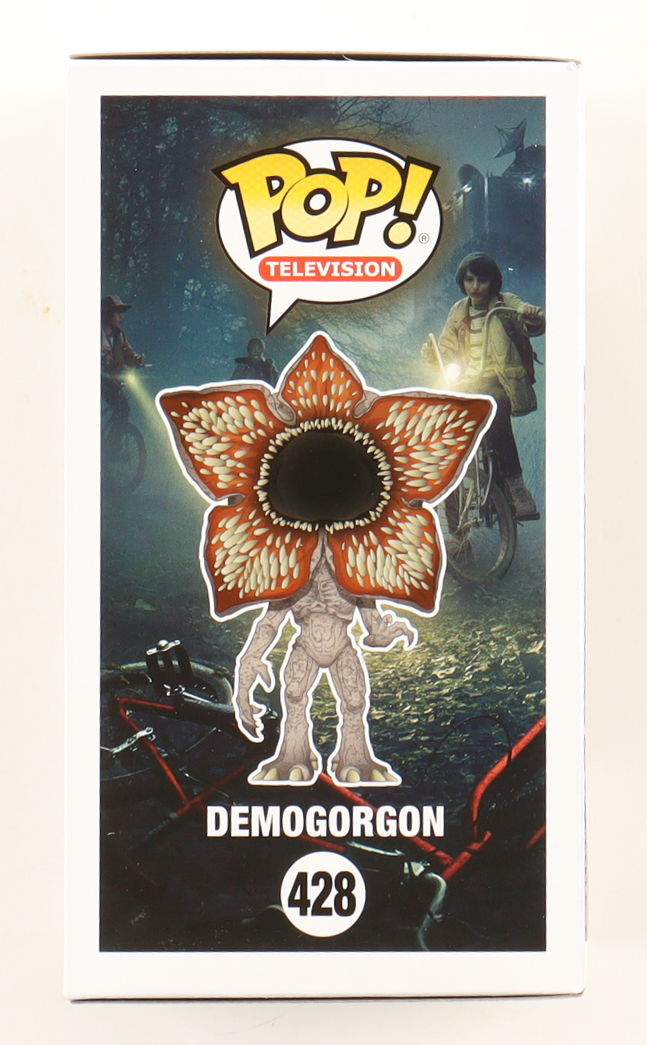 Mark Steger Signed "Stranger Things" #428 Demogorgon Funko Pop! Vinyl Figure Inscribed "The Demogorgon" (Beckett) at PristineAuction.com Mark Steger Signed "Stranger Things" #428 Demogorgon Funko Pop! Vinyl Figure Inscribed "The Demogorgon" (Beckett) at PristineAuction.com
