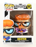 Candi Milo Signed "Cartoon Network" #1067 Dexter Funko Pop! Vinyl Figure Inscribed "Dexter" with Hand Drawn Glasses Sketch (JSA) at PristineAuction.com