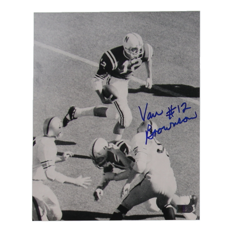 Van Brownson Signed Nebraska Cornhuskers 8x10 Photo (AIV) at PristineAuction.com Van Brownson Signed Nebraska Cornhuskers 8x10 Photo (AIV) at PristineAuction.com