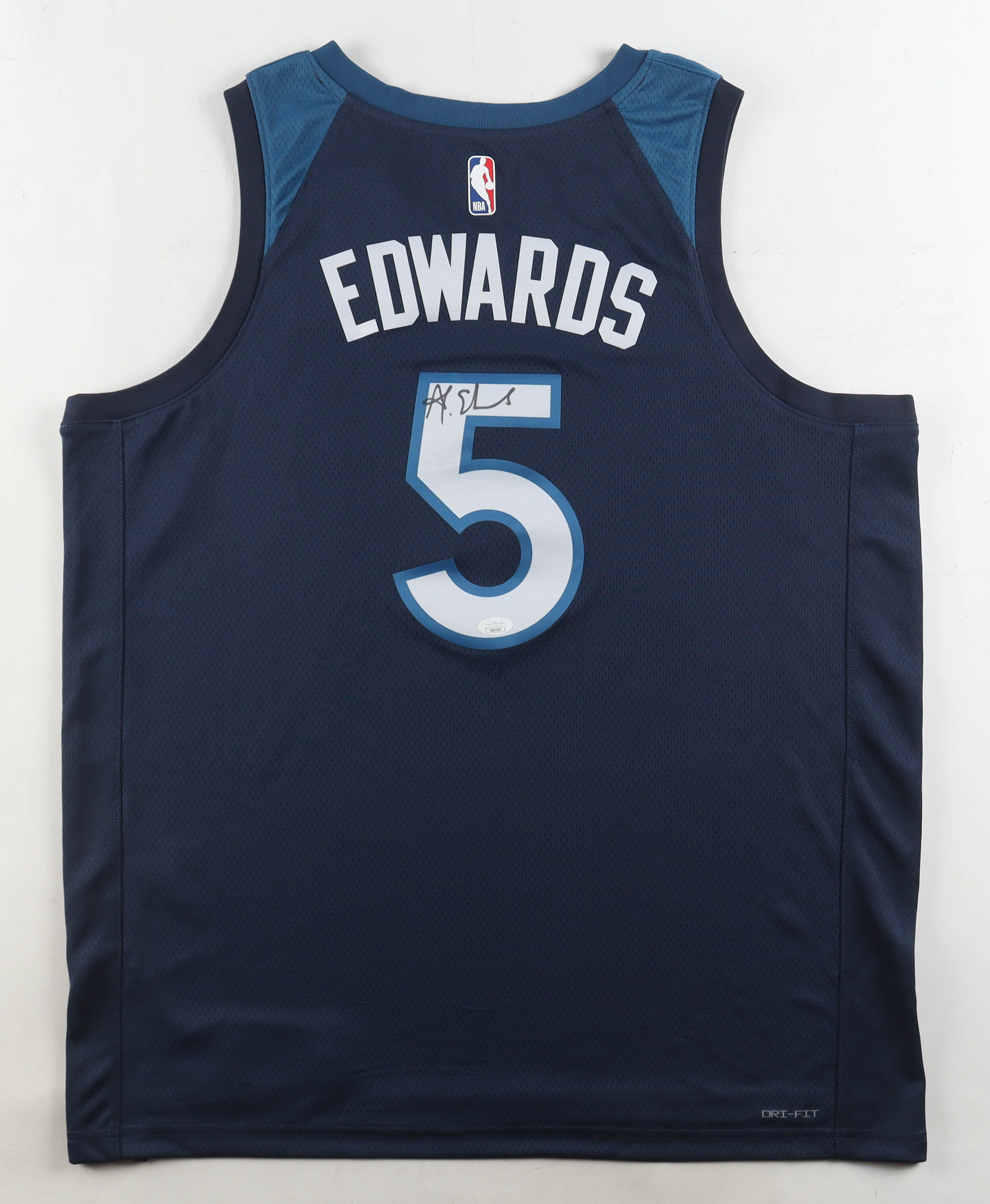 Anthony Edwards Signed Timberwolves Nike Authentic Jersey (JSA) at PristineAuction.com Anthony Edwards Signed Timberwolves Nike Authentic Jersey (JSA) at PristineAuction.com