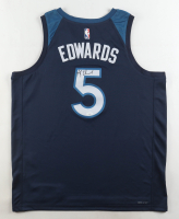Anthony Edwards Signed Timberwolves Nike Authentic Jersey (JSA) at PristineAuction.com