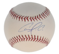 Carlos Correa Signed OML Baseball (Beckett) at PristineAuction.com