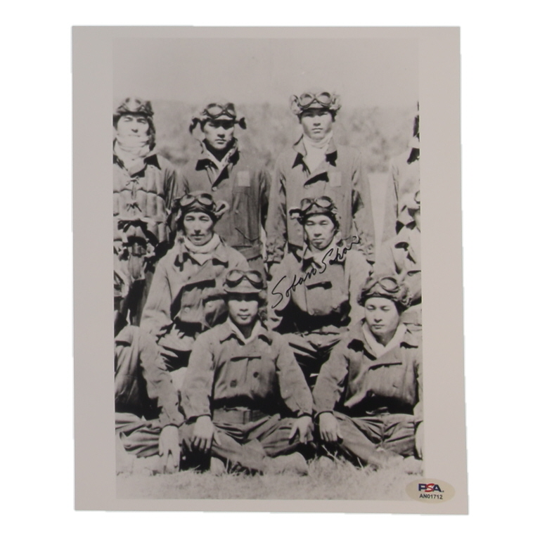 Saburo Sakai Signed 8x10 Photo (PSA) at PristineAuction.com Saburo Sakai Signed 8x10 Photo (PSA) at PristineAuction.com