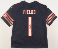 Justin Fields Signed Bears Nike Authentic Jersey (Fanatics) at PristineAuction.com