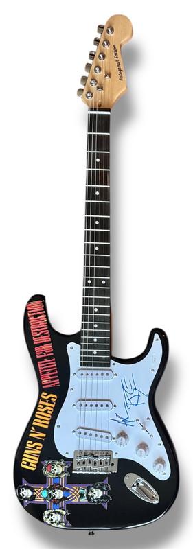 "Guns N' Roses" Set of (5) Custom Stratocasrer Style Guitars Band-Signed By Axl Rose, Slash, Duff McKagan, Steven Adler & Izzy Stradlin  (Beckett & JSA) at PristineAuction.com "Guns N' Roses" Set of (5) Custom Stratocasrer Style Guitars Band-Signed By Axl Rose, Slash, Duff McKagan, Steven Adler & Izzy Stradlin  (Beckett & JSA) at PristineAuction.com