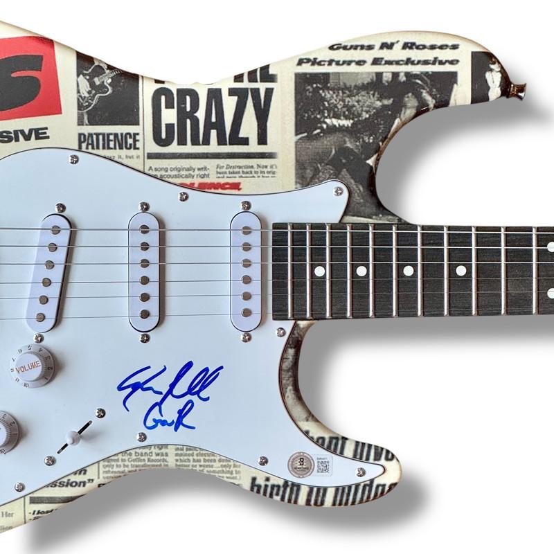 "Guns N' Roses" Set of (5) Custom Stratocasrer Style Guitars Band-Signed By Axl Rose, Slash, Duff McKagan, Steven Adler & Izzy Stradlin  (Beckett & JSA) at PristineAuction.com "Guns N' Roses" Set of (5) Custom Stratocasrer Style Guitars Band-Signed By Axl Rose, Slash, Duff McKagan, Steven Adler & Izzy Stradlin  (Beckett & JSA) at PristineAuction.com
