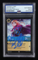Kristen Bell Signed Disney Lorcana Anna Braving The Storm Fabled #137/204 (PSA | Auto Grade PSA Authentic) at PristineAuction.com