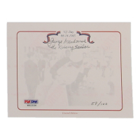 George Mendonsa Signed LE "The Kissing Sailor" Bookplate Inscribed "The Kissing Sailor" (PSA) at PristineAuction.com