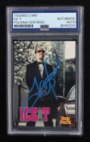 Ice T Signed 1991 Premier Rap Pack #49 (PSA | Auto Grade PSA Authentic) at PristineAuction.com