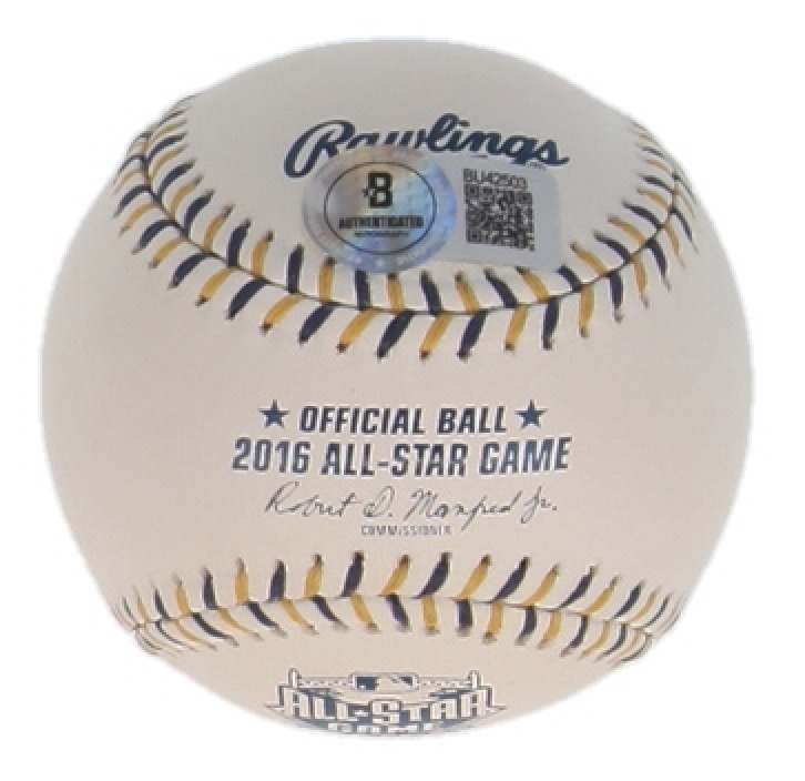 Andrew Miller Signed 2016 All-Star Game Baseball (Beckett) at PristineAuction.com Andrew Miller Signed 2016 All-Star Game Baseball (Beckett) at PristineAuction.com