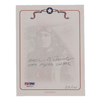 Steve Pisanos Signed LE "The Flying Greek" Bookplate Inscribed "The Flying Greek" (PSA) at PristineAuction.com