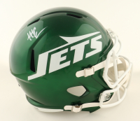 Malachi Corley Signed Jets Full-Size Speed Helmet (Beckett) at PristineAuction.com