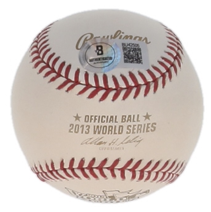 Brandon Workman Signed 2013 World Series Baseball (Beckett) at PristineAuction.com Brandon Workman Signed 2013 World Series Baseball (Beckett) at PristineAuction.com