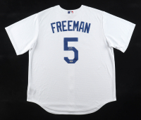 Freddie Freeman Signed Dodgers Nike Authentic Jersey (PSA) at PristineAuction.com