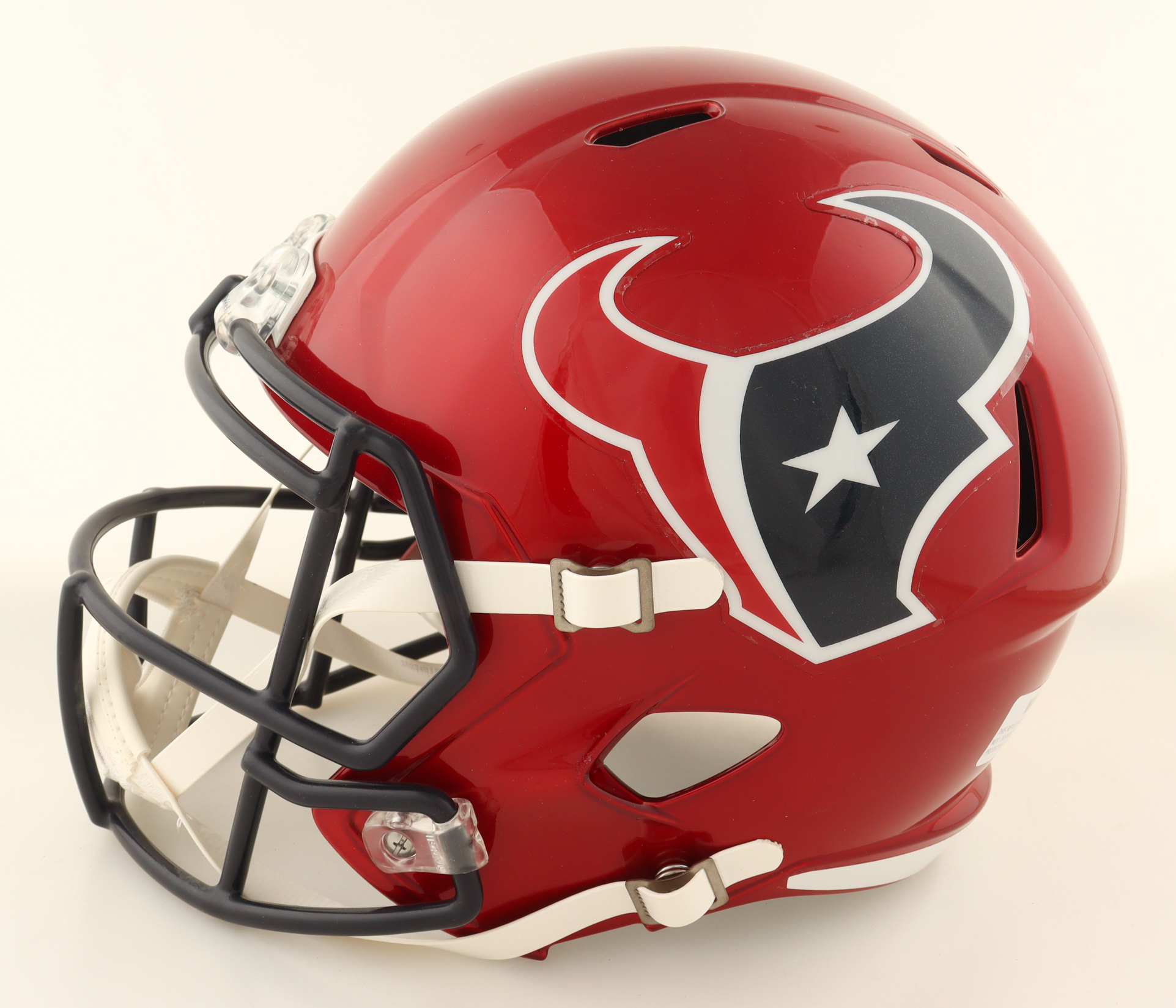 Tank Dell Signed Texans Full-Size Flash Alternate Speed Helmet (Beckett) at PristineAuction.com Tank Dell Signed Texans Full-Size Flash Alternate Speed Helmet (Beckett) at PristineAuction.com