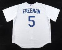 Freddie Freeman Signed Dodgers Nike Authentic Jersey (PSA) at PristineAuction.com