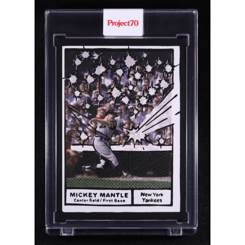Mickey Mantle 2021 Topps Project 70 Baseball #77 at PristineAuction.com Mickey Mantle 2021 Topps Project 70 Baseball #77 at PristineAuction.com