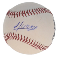 Yoan Moncada Signed OML Baseball (Beckett) at PristineAuction.com