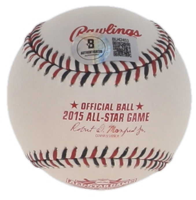 Prince Fielder Signed 2015 All-Star Game Baseball (Beckett) at PristineAuction.com Prince Fielder Signed 2015 All-Star Game Baseball (Beckett) at PristineAuction.com