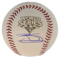 Brett Gardner Signed 2009 World Series Baseball (Beckett) at PristineAuction.com