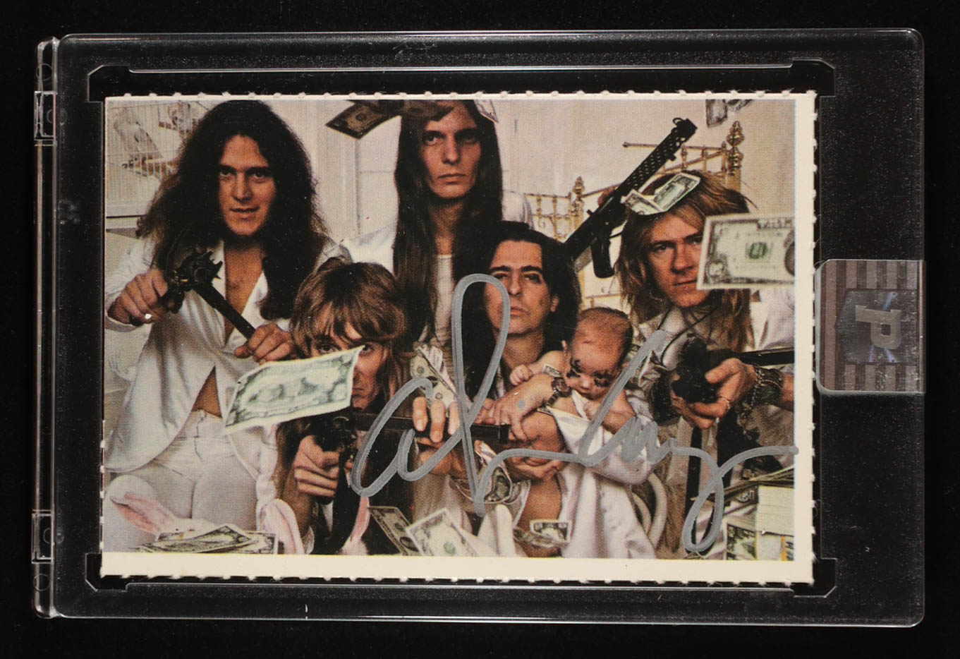 Alice Cooper Signed Trading Card (PA) at PristineAuction.com Alice Cooper Signed Trading Card (PA) at PristineAuction.com