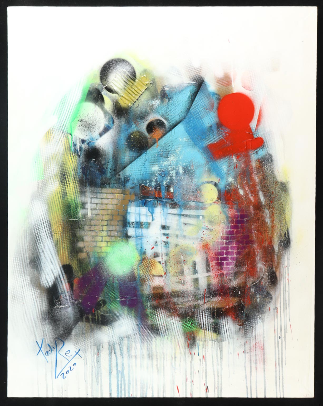 "Poem of Sunrise #15" 2020 30x38 Original Painting on Canvas by Tadas Zaicikas | TedyZet (Zaicikas) at PristineAuction.com "Poem of Sunrise #15" 2020 30x38 Original Painting on Canvas by Tadas Zaicikas | TedyZet (Zaicikas) at PristineAuction.com