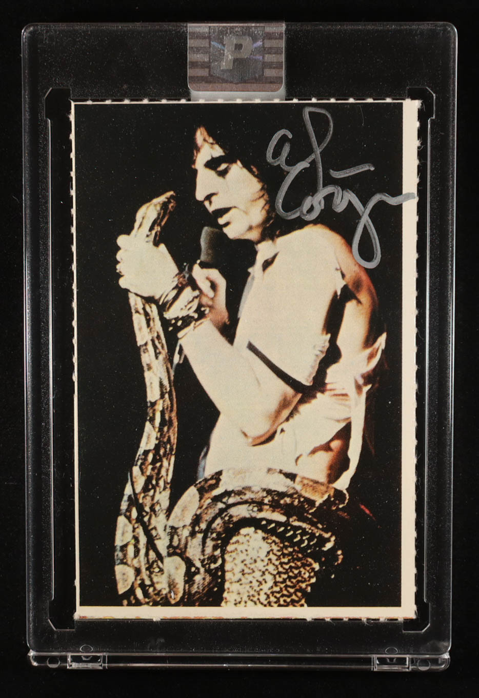 Alice Cooper Signed Trading Card (PA) at PristineAuction.com Alice Cooper Signed Trading Card (PA) at PristineAuction.com