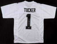 Tre Tucker Signed Jersey (Beckett) at PristineAuction.com