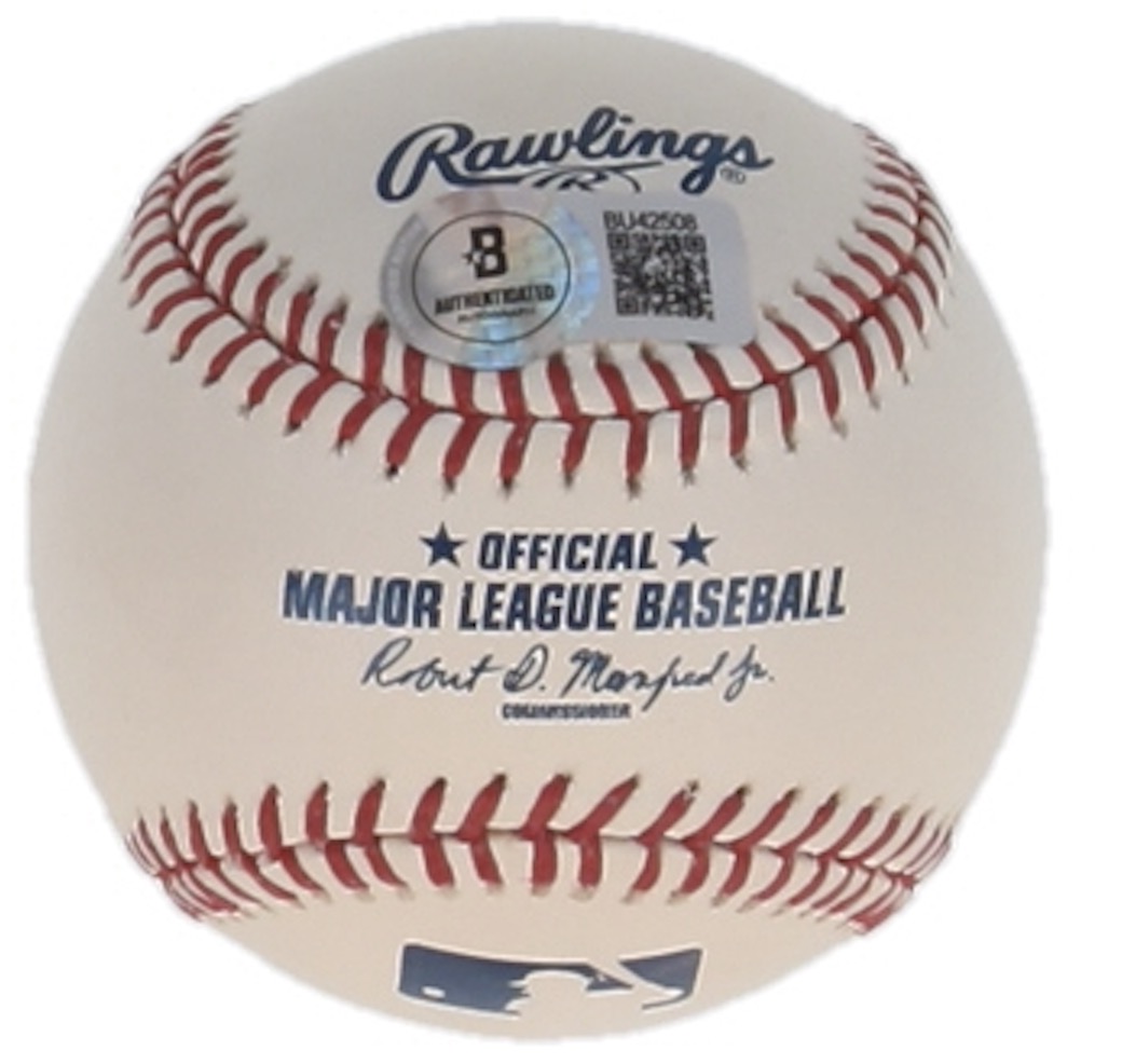 Dee Strange-Gordon Signed OML Baseball (Beckett) at PristineAuction.com Dee Strange-Gordon Signed OML Baseball (Beckett) at PristineAuction.com