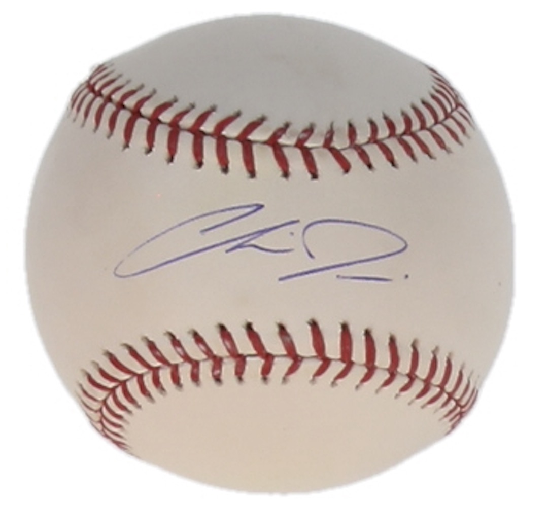 Chris Davis Signed OML Baseball (Beckett) at PristineAuction.com Chris Davis Signed OML Baseball (Beckett) at PristineAuction.com