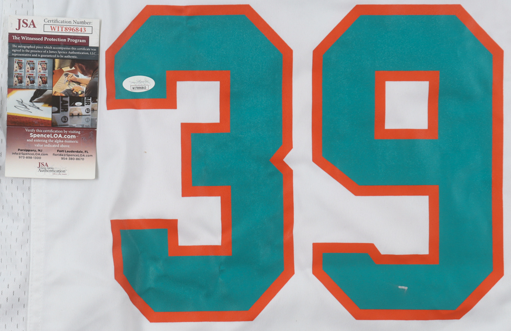Larry Csonka Signed Dolphins Nike Authentic Jersey (JSA) at PristineAuction.com Larry Csonka Signed Dolphins Nike Authentic Jersey (JSA) at PristineAuction.com