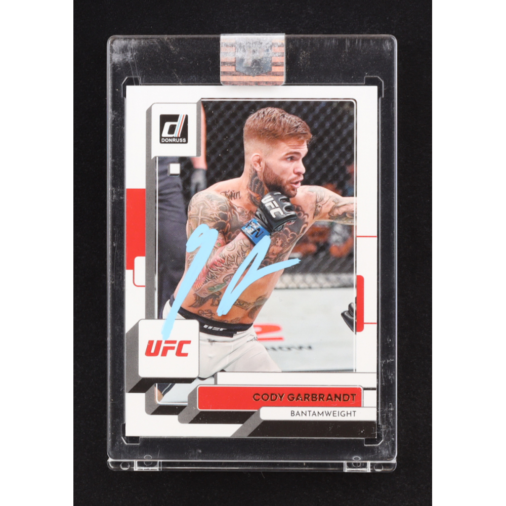 Cody Garbrandt Signed 2023 Donruss UFC #198 (PA) at PristineAuction.com