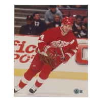 Brendan Shanahan Signed Red Wings 8x10 Photo (Beckett) at PristineAuction.com