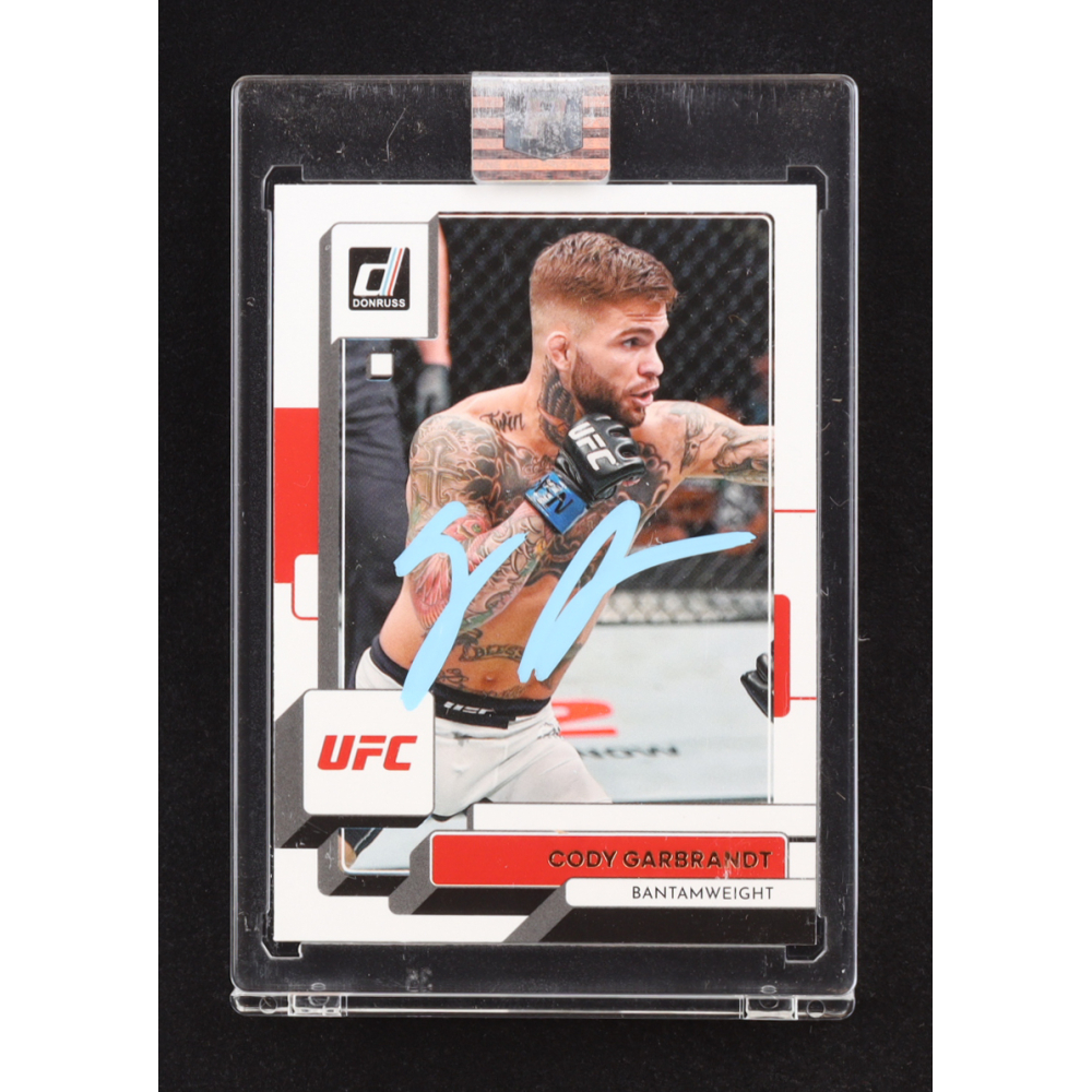 Cody Garbrandt Signed 2023 Donruss UFC #198 (PA) at PristineAuction.com