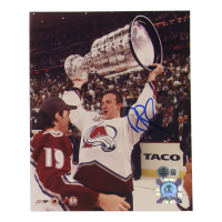 Rob Blake Signed Avalanche 8x10 Photo (Beckett) at PristineAuction.com