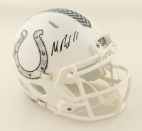 Michael Pittman Jr. Signed Colts Salute To Service Alternate Speed Mini Helmet (Beckett) at PristineAuction.com