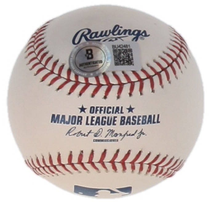 Yoan Moncada Signed OML Baseball (Beckett) at PristineAuction.com Yoan Moncada Signed OML Baseball (Beckett) at PristineAuction.com
