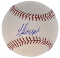 Yoan Moncada Signed OML Baseball (Beckett) at PristineAuction.com