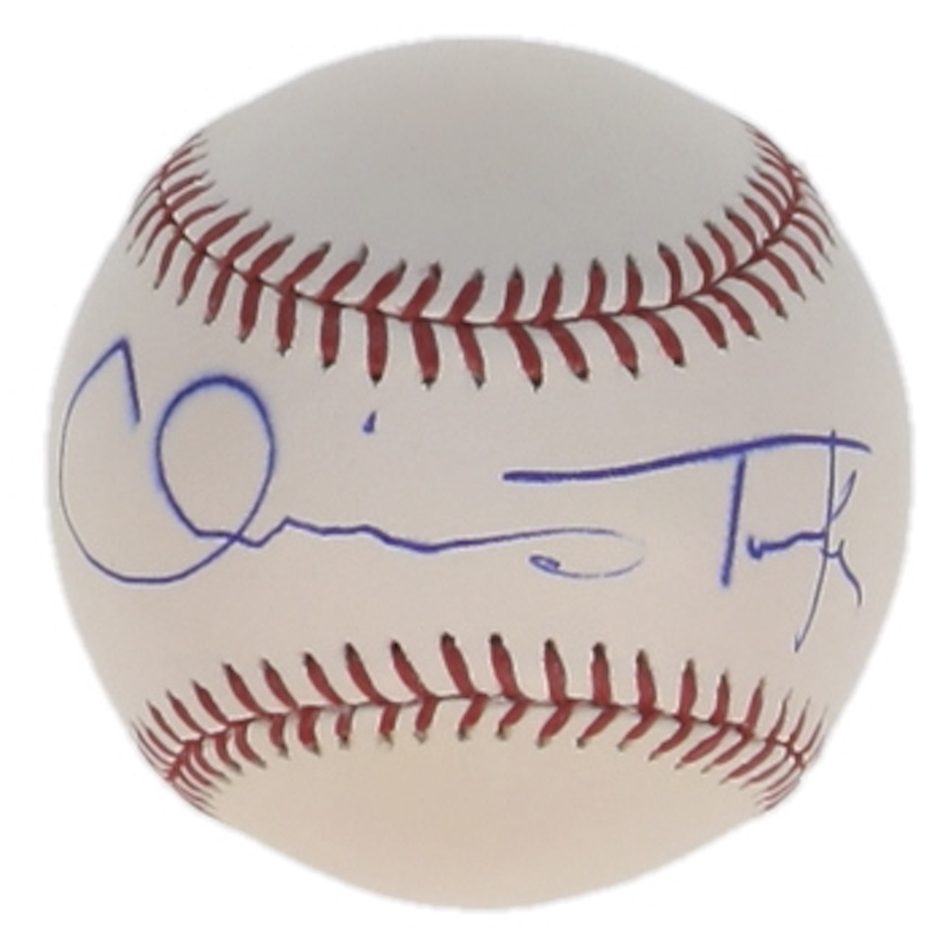 Chris Tucker Signed OML Baseball (Beckett) at PristineAuction.com Chris Tucker Signed OML Baseball (Beckett) at PristineAuction.com
