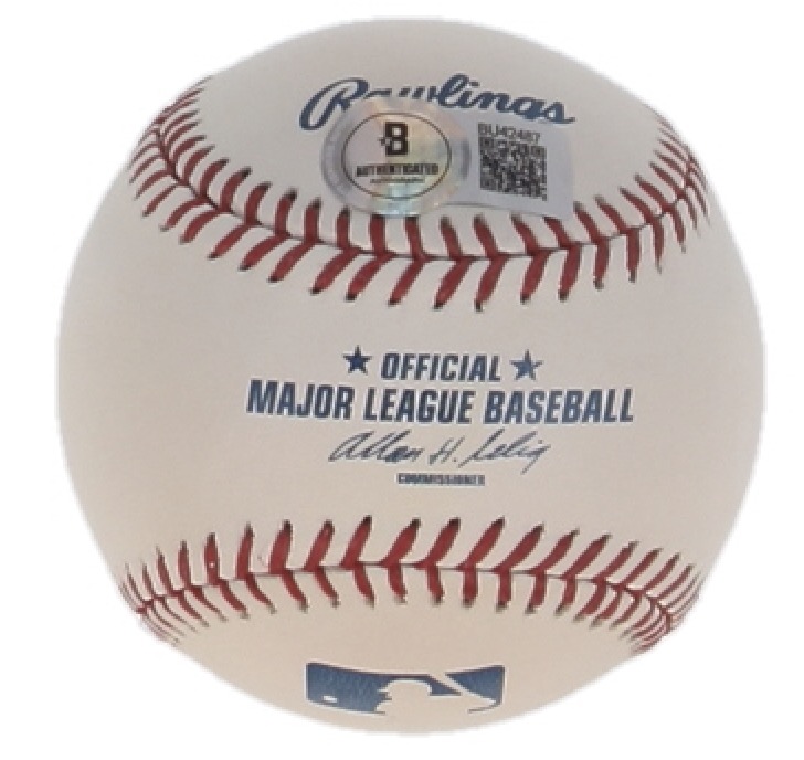 Chris Tucker Signed OML Baseball (Beckett) at PristineAuction.com Chris Tucker Signed OML Baseball (Beckett) at PristineAuction.com