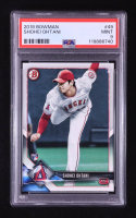 Shohei Ohtani 2018 Bowman #49 RC (PSA 9) at PristineAuction.com