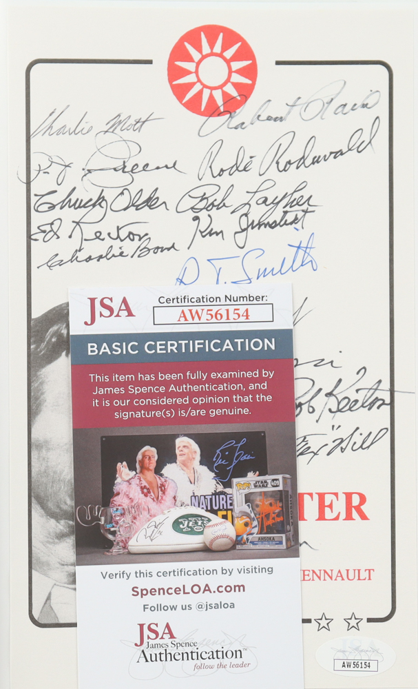 "Way of a Fighter" Hardcover Book Signed by (15) with Charlie Mott, Chuck Older, Robert Layher (JSA) at PristineAuction.com "Way of a Fighter" Hardcover Book Signed by (15) with Charlie Mott, Chuck Older, Robert Layher (JSA) at PristineAuction.com