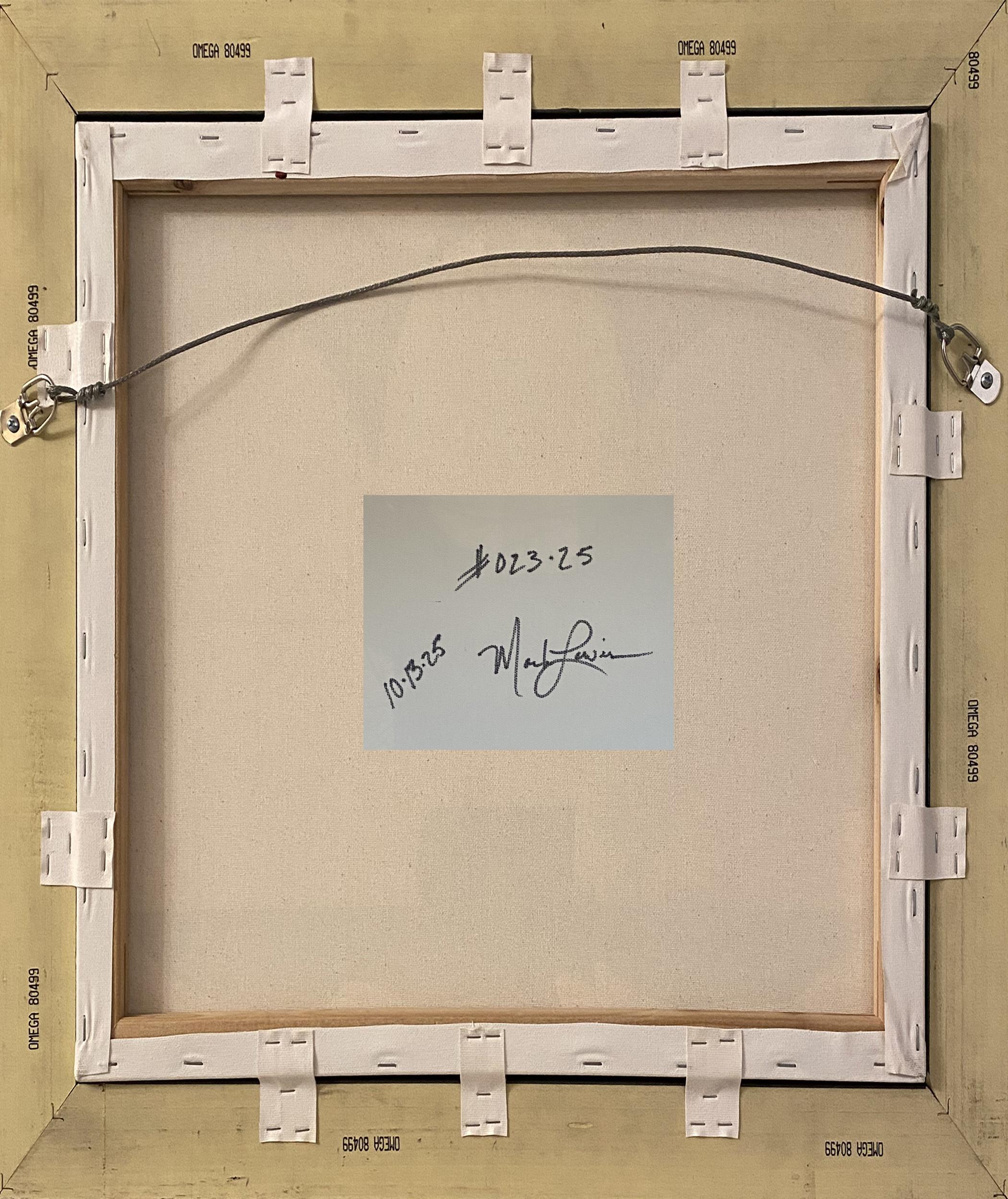 Mark Lewis Custom Framed Original Painting On Canvas #023-25 (Lewis) at PristineAuction.com Mark Lewis Custom Framed Original Painting On Canvas #023-25 (Lewis) at PristineAuction.com