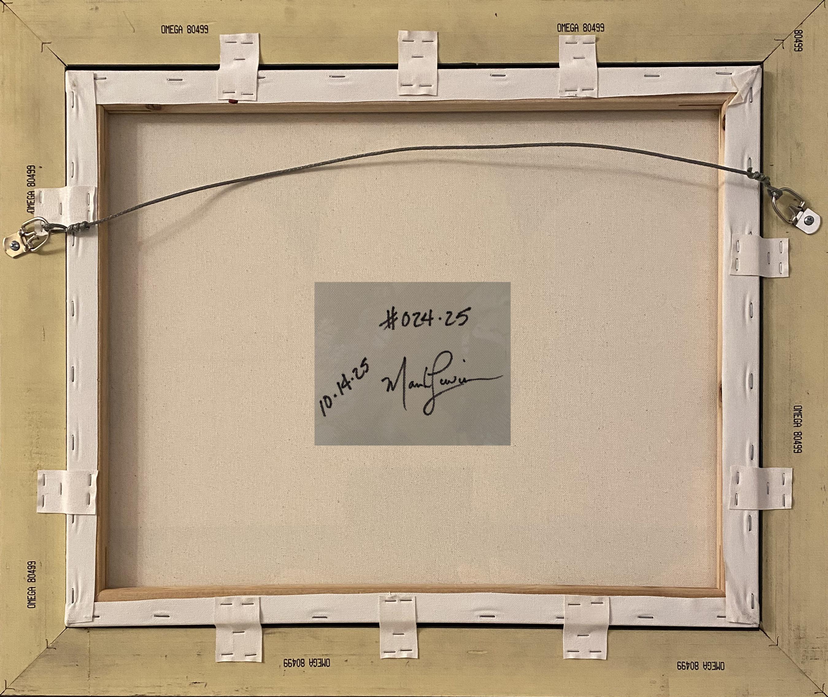 Mark Lewis Custom Framed Original Painting On Canvas #024-25 (Lewis) at PristineAuction.com Mark Lewis Custom Framed Original Painting On Canvas #024-25 (Lewis) at PristineAuction.com