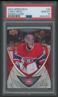 Carey Price 2007 Upper Deck Rookie Class #46 (PSA 10) at PristineAuction.com