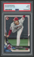 Shohei Ohtani 2018 Bowman #49 RC (PSA 9) at PristineAuction.com