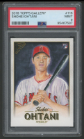 Shohei Ohtani 2018 Topps Gallery #116 RC (PSA 9) at PristineAuction.com