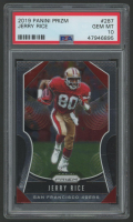 Jerry Rice 2019 Panini Prizm #287 (PSA 10) at PristineAuction.com