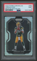 Jordan Love 2020 Panini Chronicles Prizm Black Silver #PB4 (PSA 9) at PristineAuction.com
